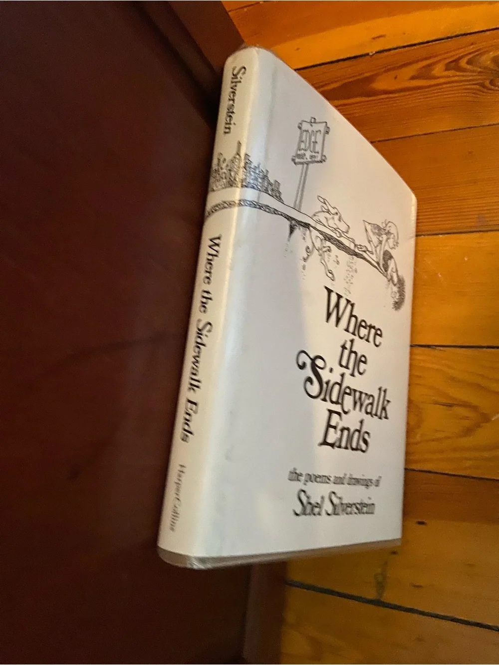 Vintage 70s 1970s Shel Silverstein children’s poem book Where the Sidewalk Ends